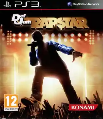 Def Jam - Rapstar (USA) (En,Fr,De,Es,It,Pt) (v1.01) (Disc) (Update) box cover front